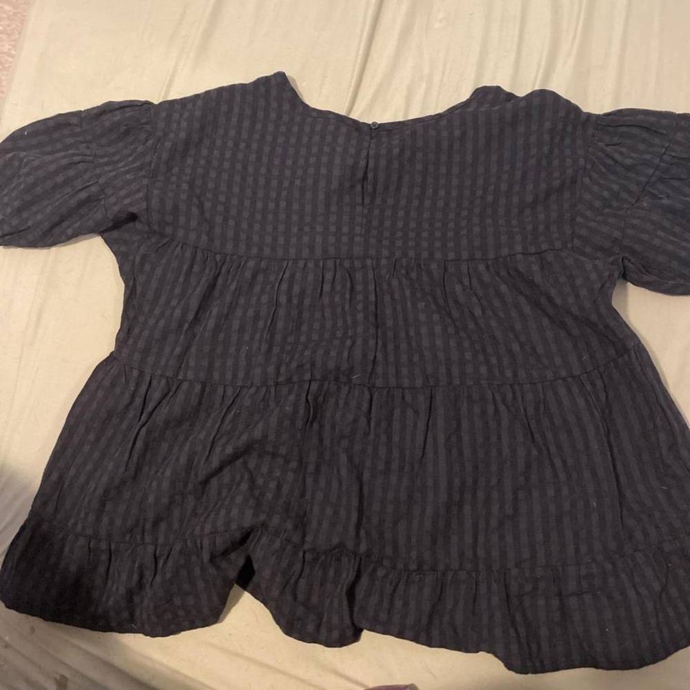 Wonder Nation Baby Doll Flowy Puff Sleeve
Blouse Top